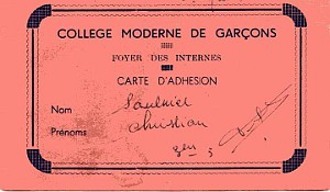 COLLEGE MODERNE LECLERC SIDI BEL ABBES LES INTERNES 19XX N04